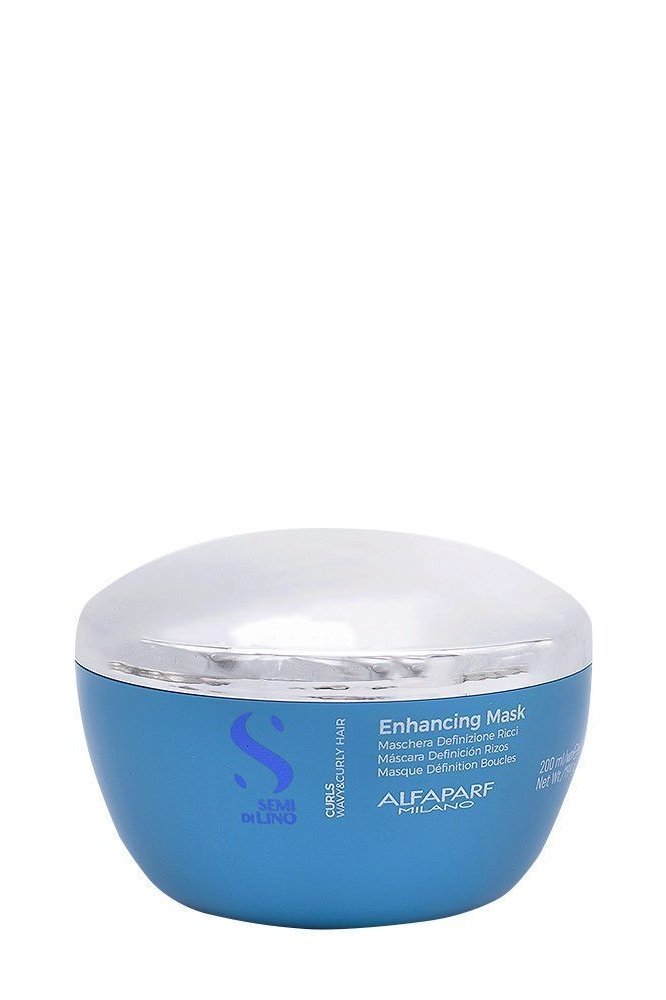Alfaparf Semi di Lino Curls Mascarilla Hidratante para Cabello Rizado 200ml