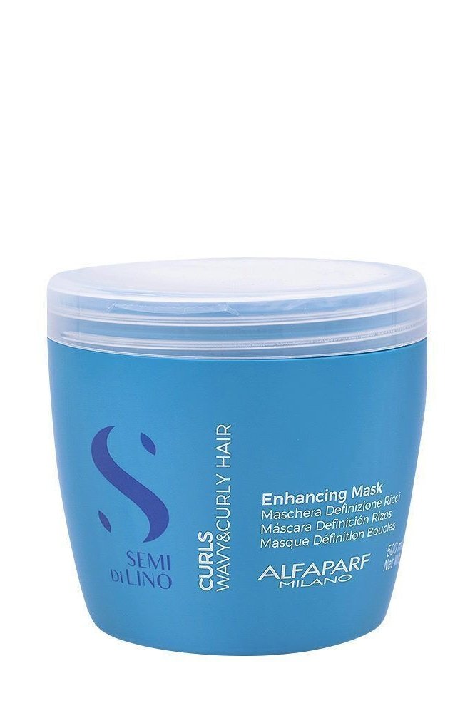 Alfaparf Semi di Lino Curls Mascarilla Hidratante para Cabello Rizado 500ml