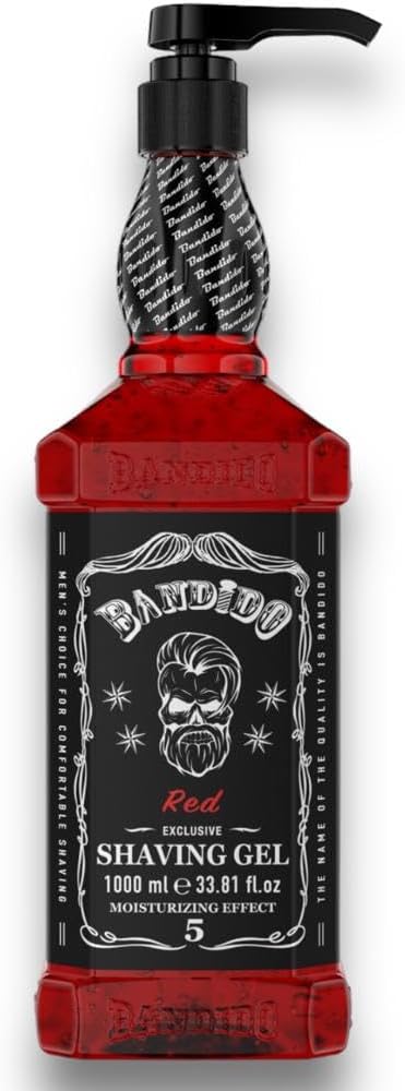 GEL DE AFEITAR BROWN PIEL SENSIBLE BANDIDO 1000 ML
