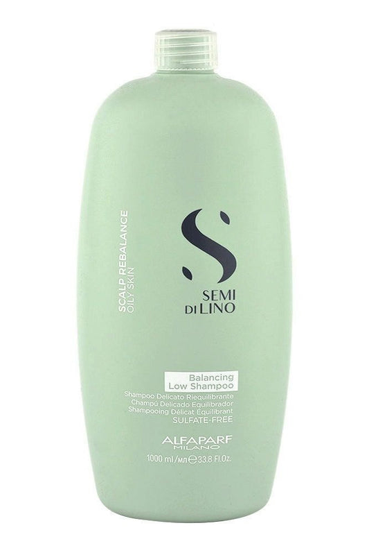 Alfaparf Semi Di Lino Scalp Rebalance Balancing Low Shampoo 1000ml – Champú Para cabello graso