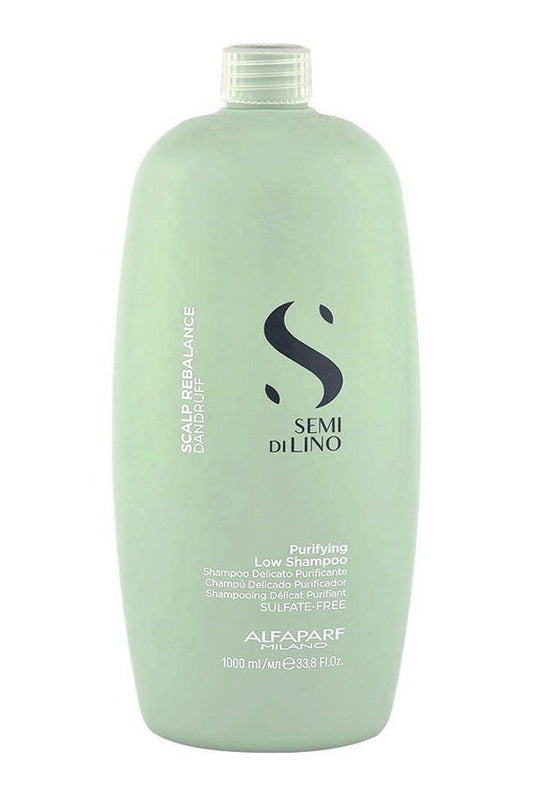 Alfaparf Semi Di Lino Scalp Rebalance Purifying Low Shampoo 1000Ml – Champú Anticaspa