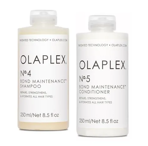 Champú y acondicionador antirroturas Olaplex Nº 4 y 5 Bond Maintenance